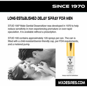 MxD Male Spray, Retrasa la Eyaculación